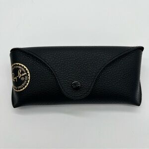 Ray-Ban Black Leather Eyewear Case